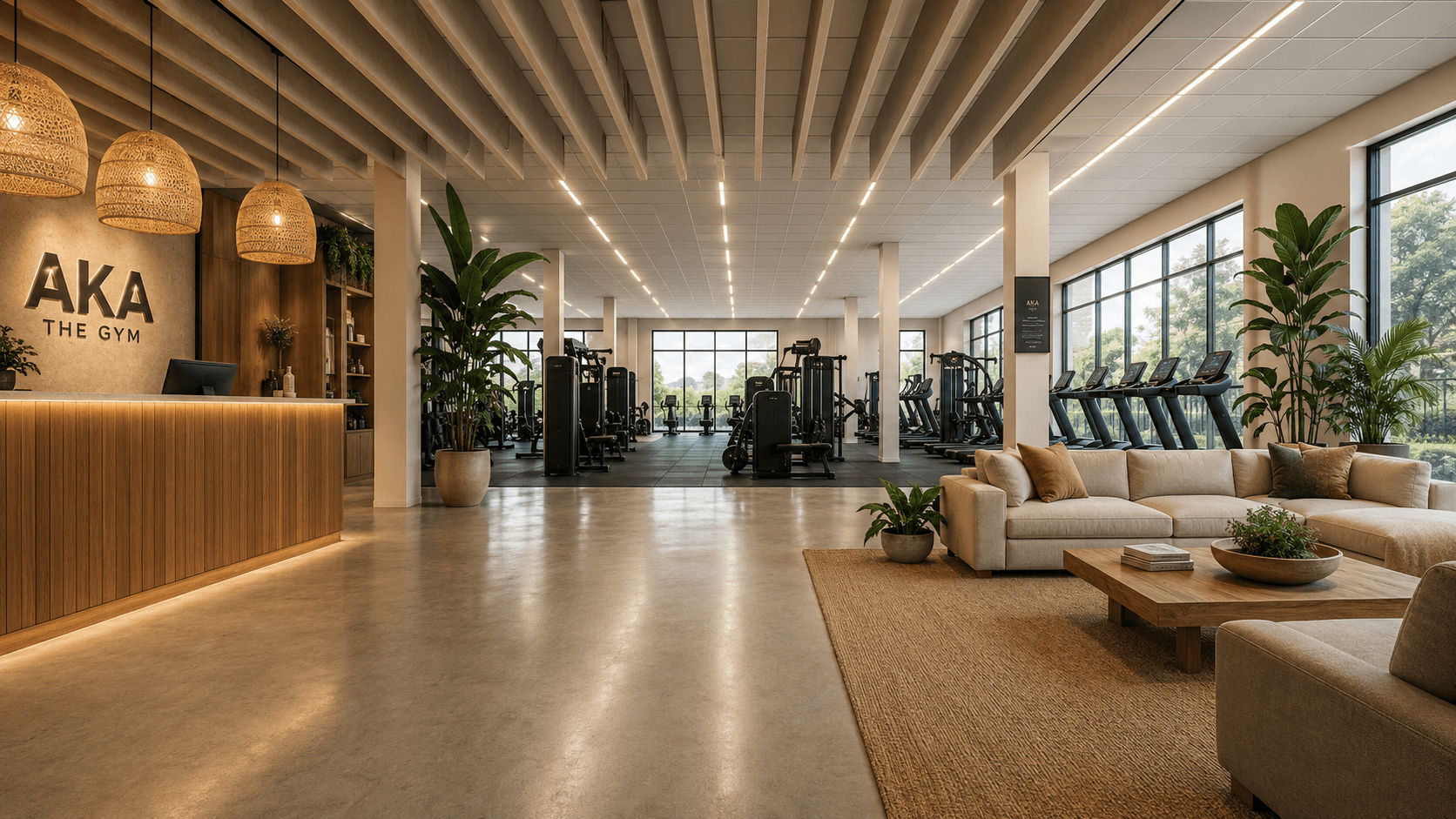Inside AKA The Gym, Mt Albert
