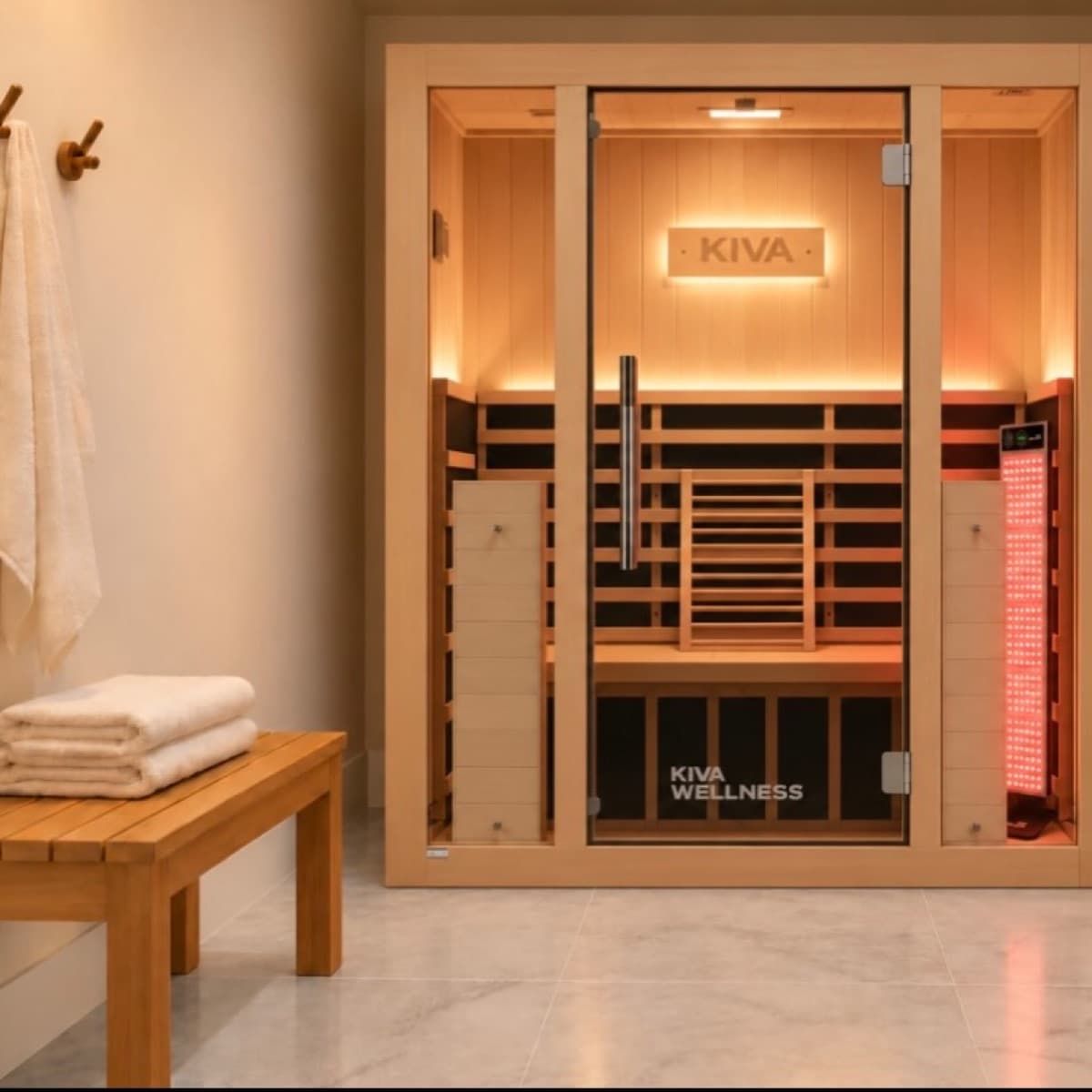 Infrared sauna and recovery